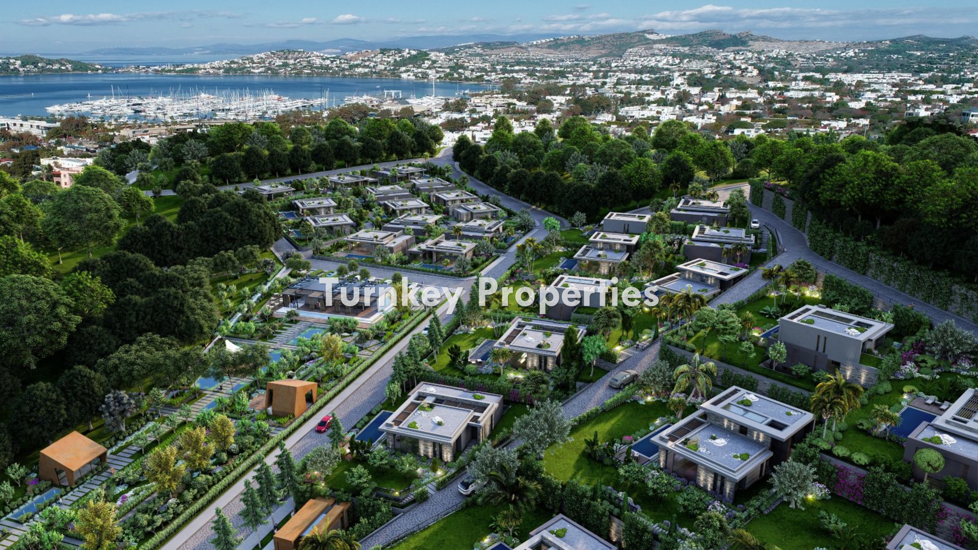 Yalıkavak'ta Satılık Özel Villalar, Marina Manzarası ve Özel Plaj Erişimiyle Lüks Yaşam