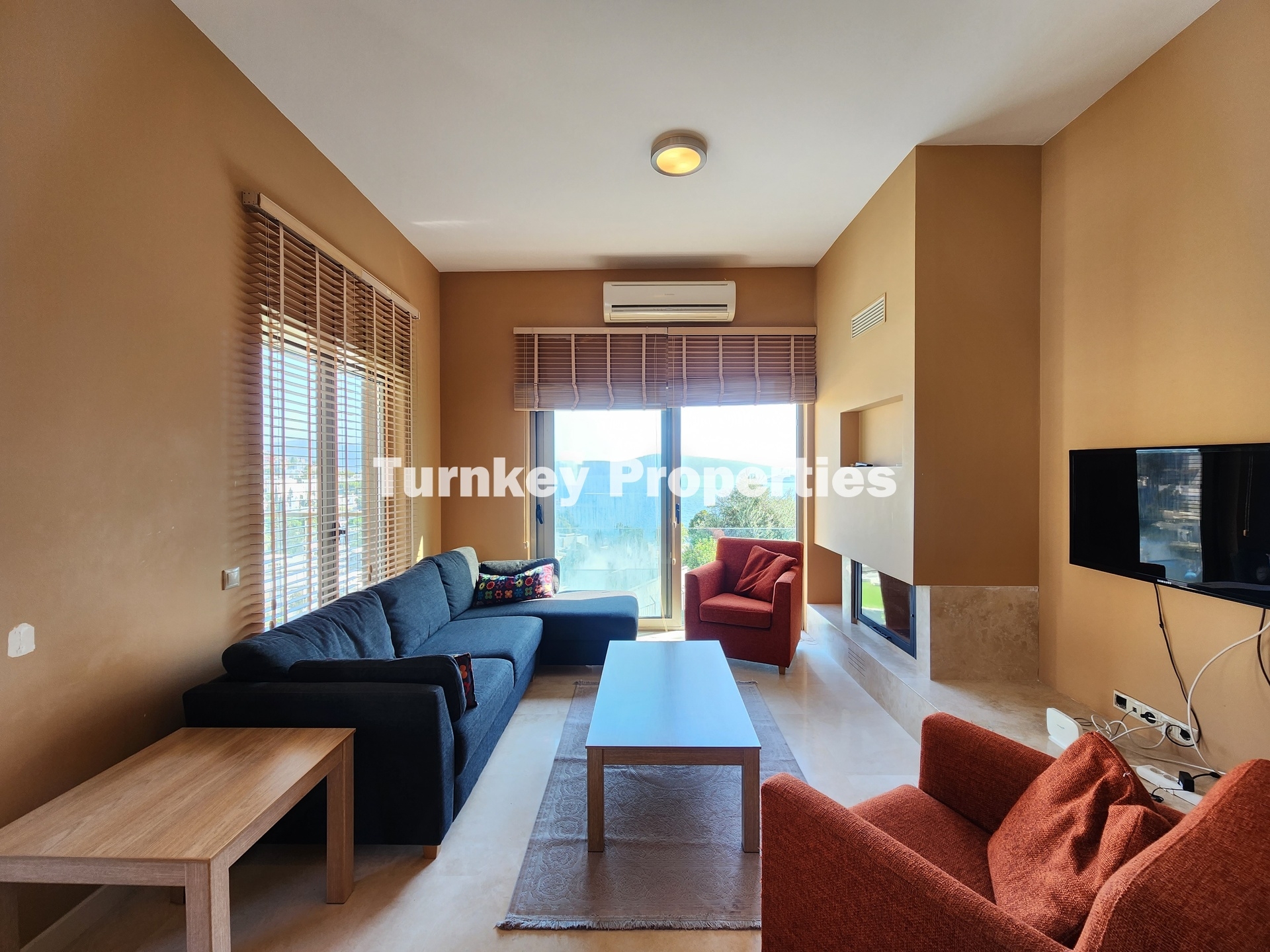 Bodrum'da Deniz Manzaralı Satılık Lüks Ev | Eşsiz Deniz Manzarasına Sahip Satılık Bodrum Evi, Denize Yürüme Mesafesi