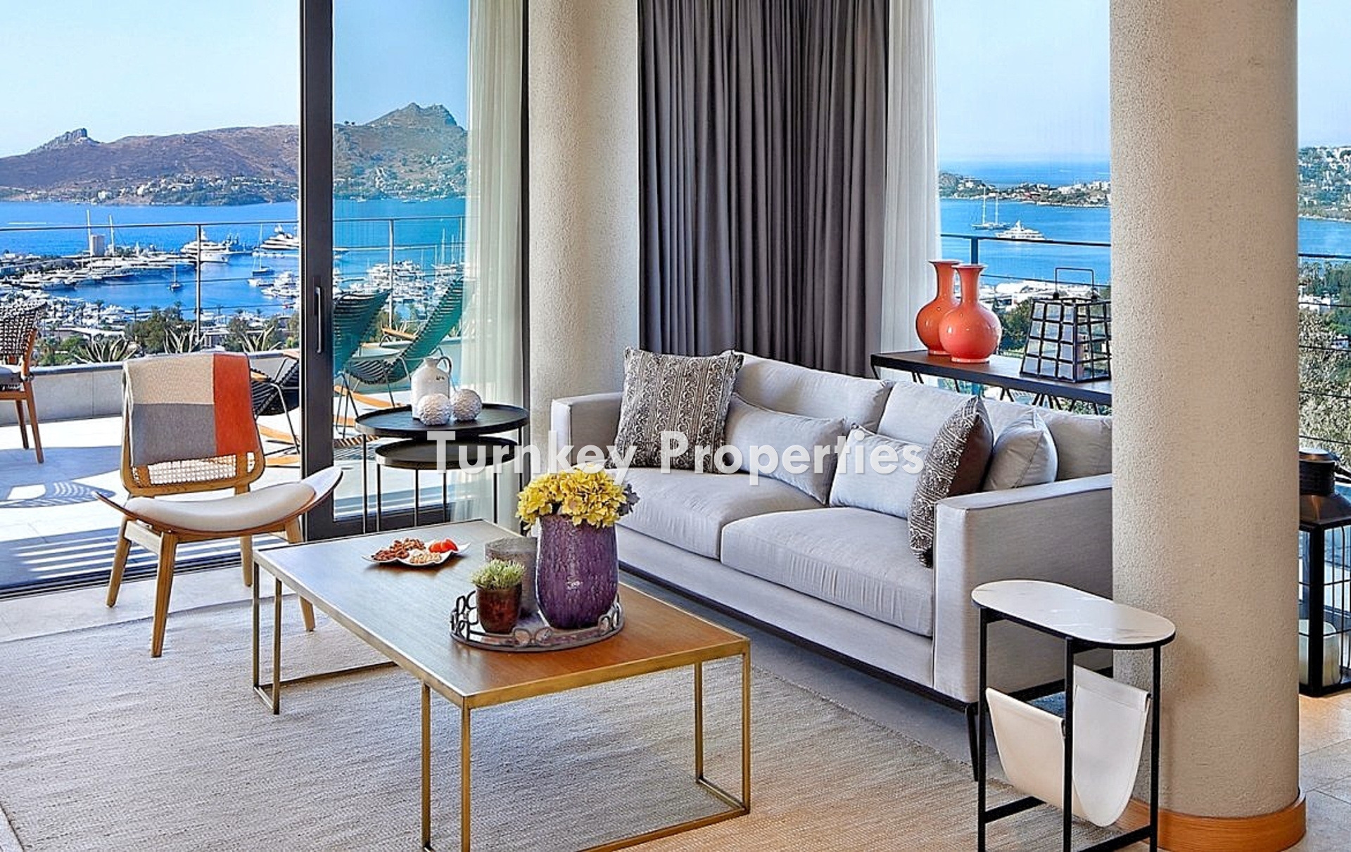 Yalıkavak'ta Satılık 6+1 Lüks Villa, Marina Manzaralı ve Özel Havuzlu