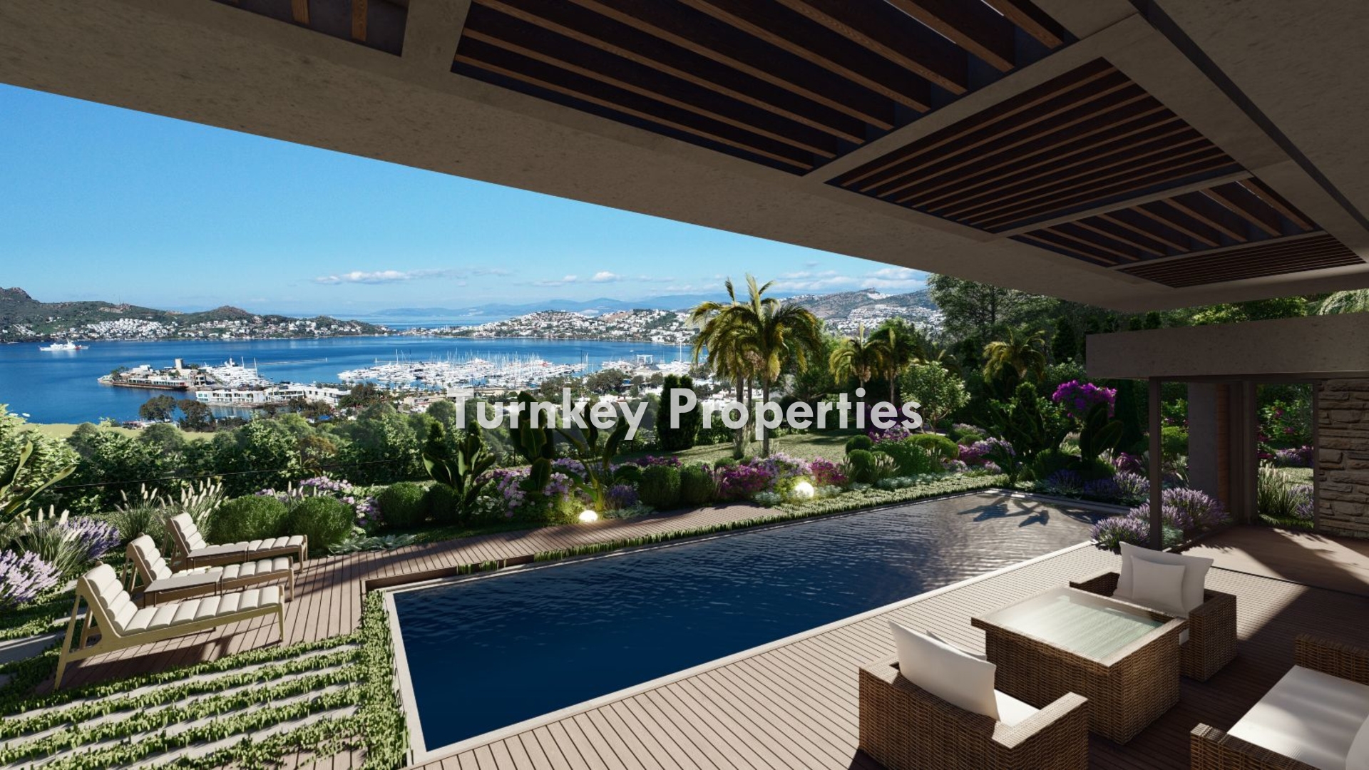 Yalıkavak'ta Satılık Özel Villalar, Marina Manzarası ve Özel Plaj Erişimiyle Lüks Yaşam