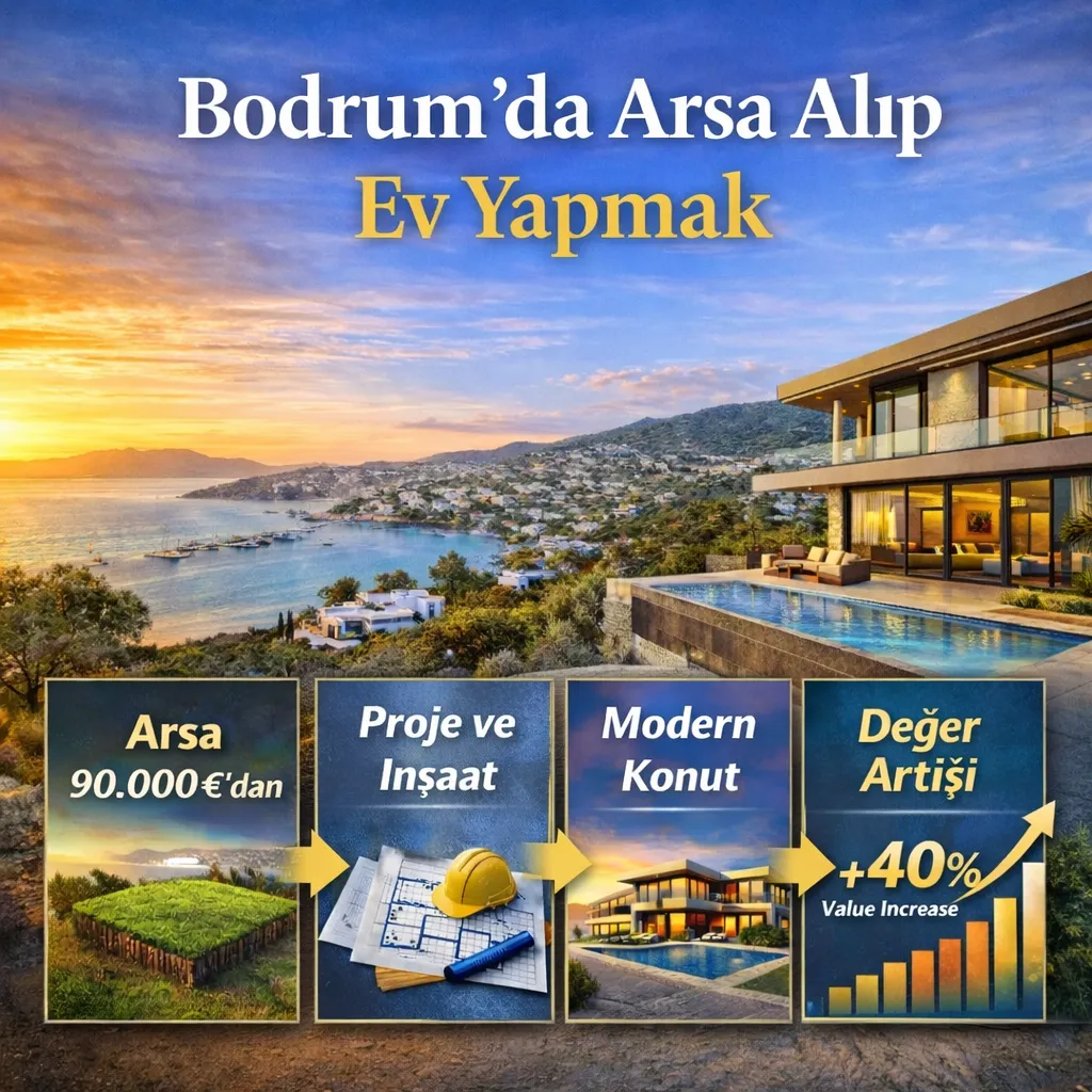 Bodrum’da Arsa Alıp Ev Yapmak | Avantajlar ve Yatırım Getirisi