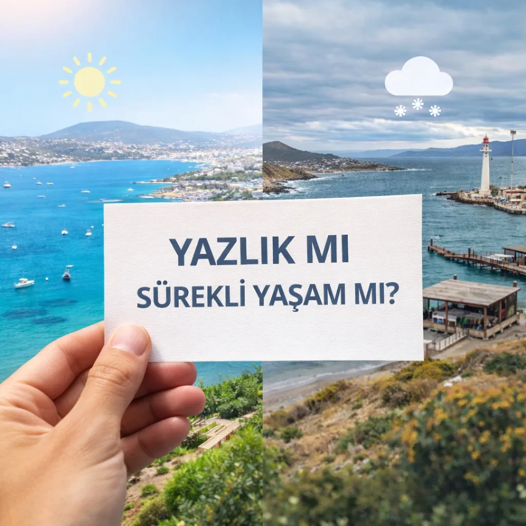 Yazlık mı Sürekli Yaşam mı? Bodrum’da Doğru Kararı Vermek