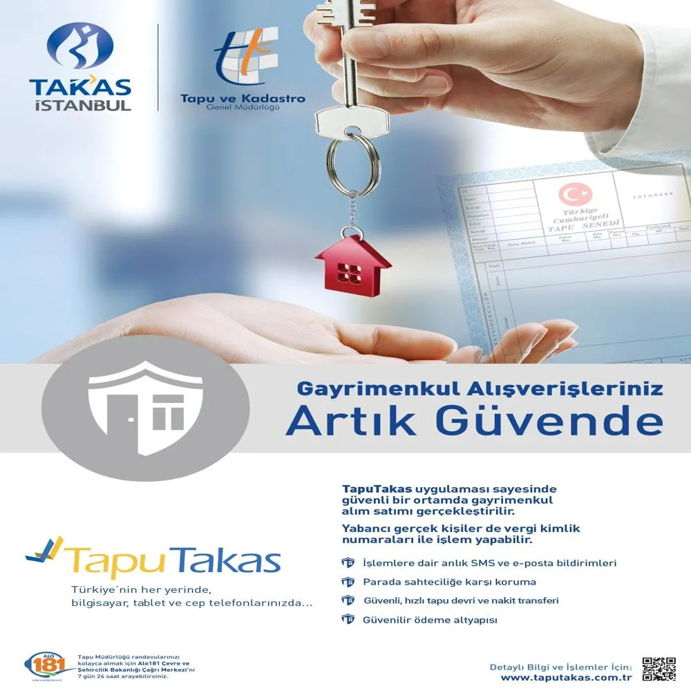 Tapu Takas Sistemi ile Güvenli Gayrimenkul Ödeme Süreci