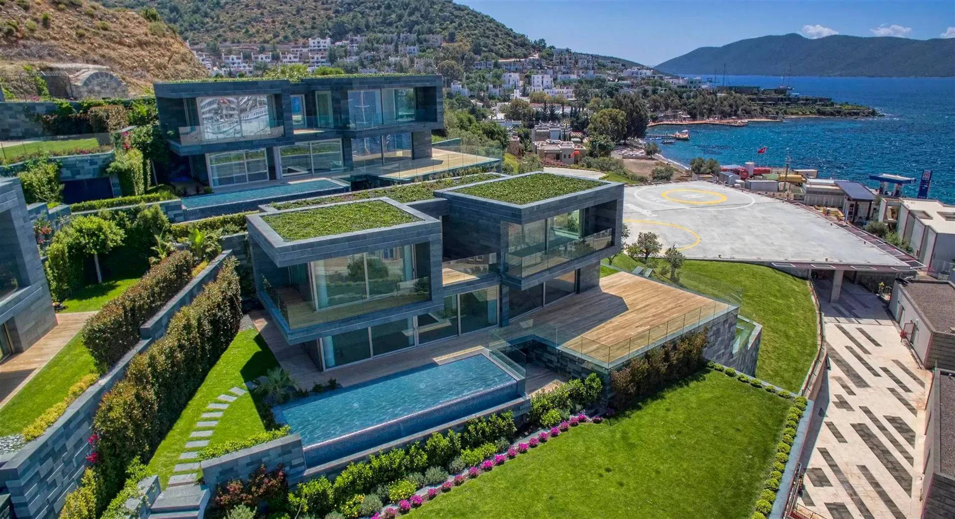 Ikonisches Leben auf dem Gipfel von Bodrum: Zeitgenössische Şalvarağa Häuser