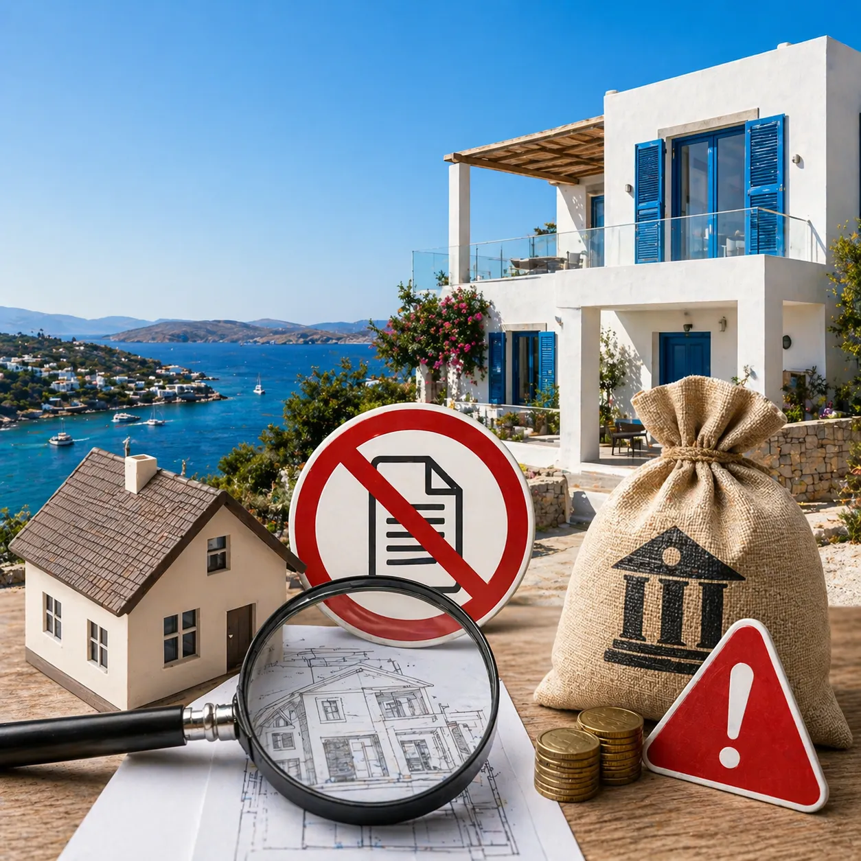 Bodrum’da İskansız Ev Almanın Riskleri Nelerdir?