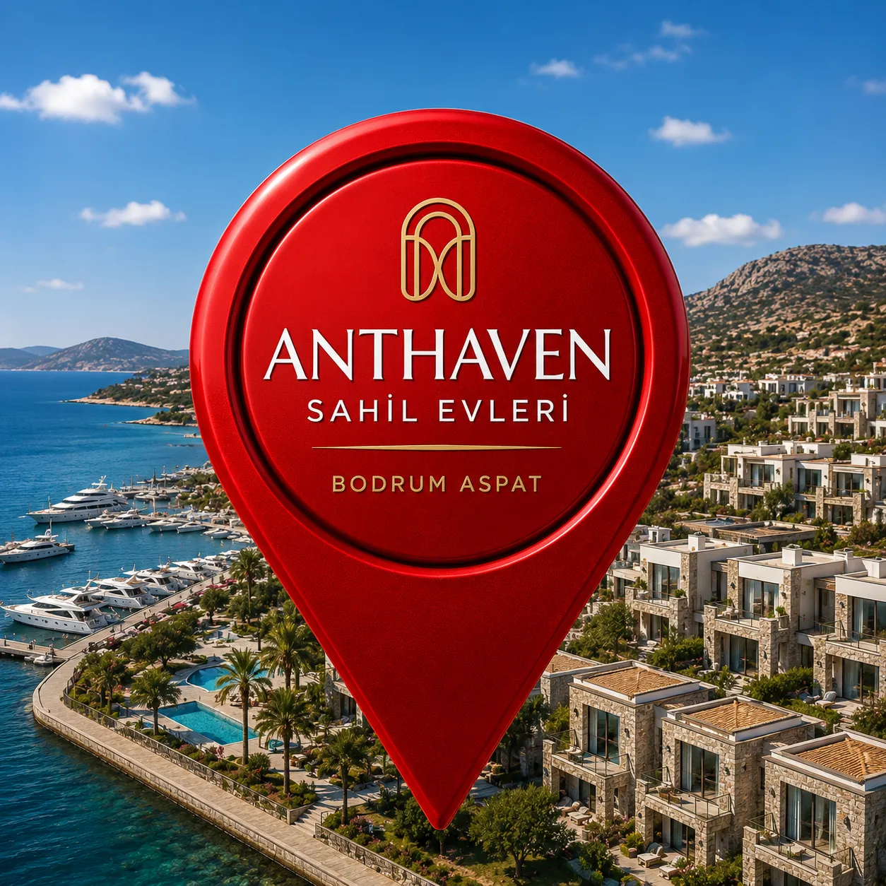Anthaven Sahil Evleri Satılık ve Kiralık Ev Fiyatları, Konum