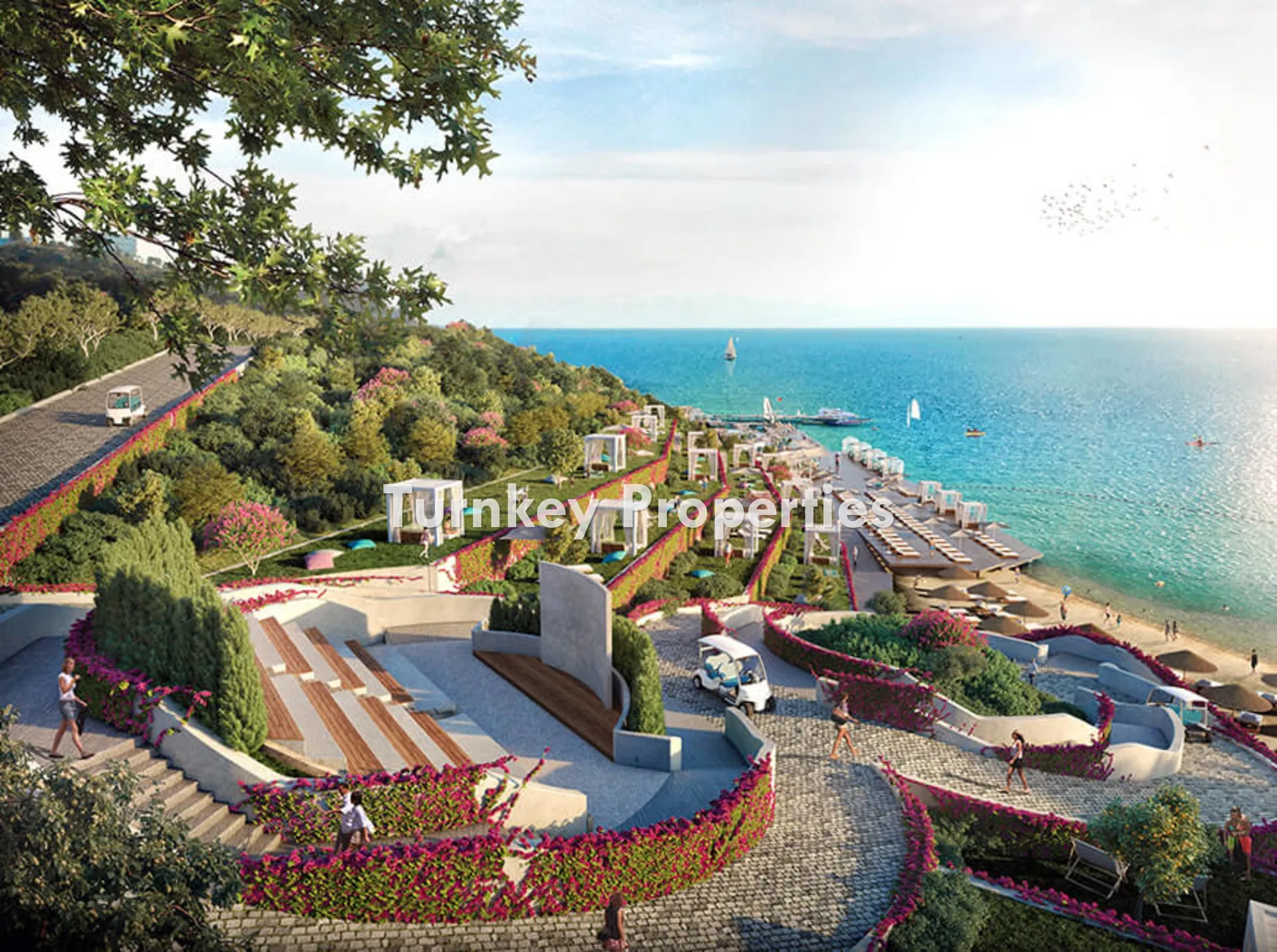 Modern Çizgilerle Adabükü’nde 177 m² Brüt Deniz Manzaralı Villa